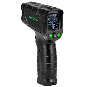 VIVOSUN VPD Thermometer, Handheld Environmental Monitor, Precision Infrared Laser Thermometer Gun with Adjustable Emissivity, Leaf VPD and Temperature Monitoring for Plants, Grow Tents