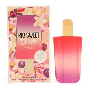 Rio Sweet Crush Vanilla Eau de Parfum Spray for Women 100ml Floral Oriental Fragrance with Warm Elegance & Soft Spicy Amber Hints