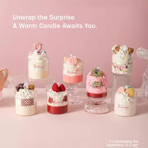 Exclusive Cake Candle Surprise Blind Box, Mystery Unboxing Experience, Creative Gift Idea, 1 Piece Pack, Perfect for Surprises