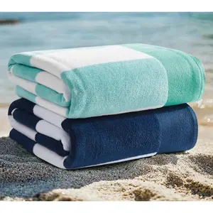Oceanfront Resort Cabana Stripe 2-Pack Beach Towel Oceanfront Resort Cabana Stripe 2-Pack Beach Towel