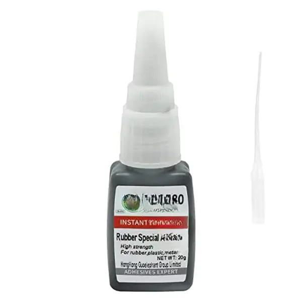 Rubber Glue, Rubber Adhesive, for bonding Between Rubber and Rubber, Rubber and Other Material. Instant Super Glue for Rubber, Tire, DIY Crafts, Rubber Edge, Rubber Tube, Rubber Product,etc.