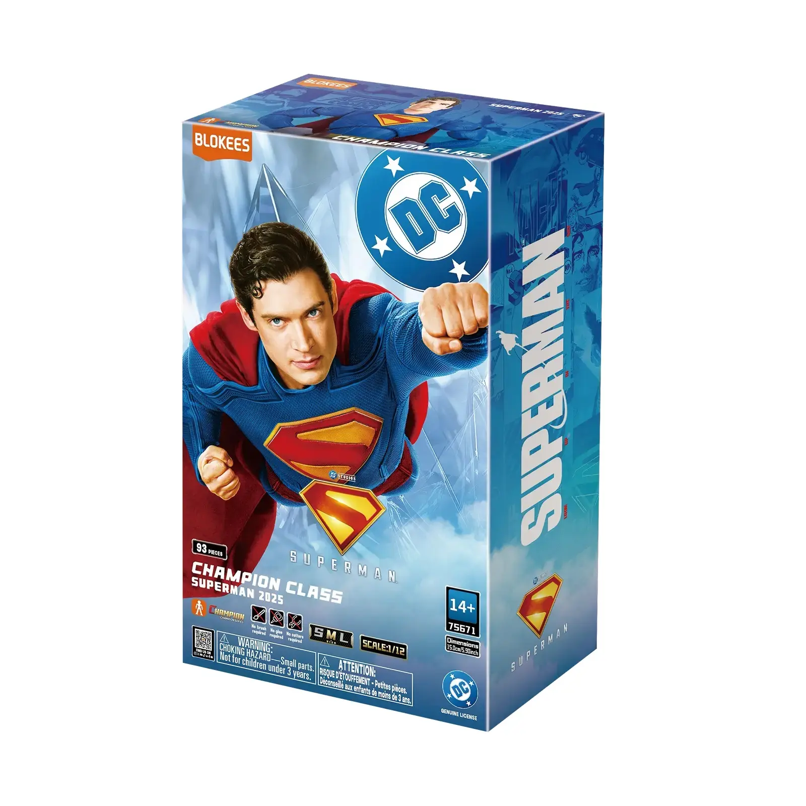 DC Champion Class Superman 2025 | Blokees DC Champion Class Superman 2025 | Blokees