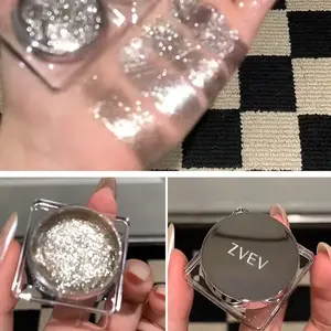 NGM High-Impact Glitter Eyeshadow with Flash Drill Polarized, Gel-Metallic Formula for Makeup - Cosmetic Matte Chunky Storage