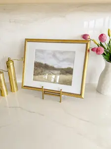 Gold Antique Style Metal Easel