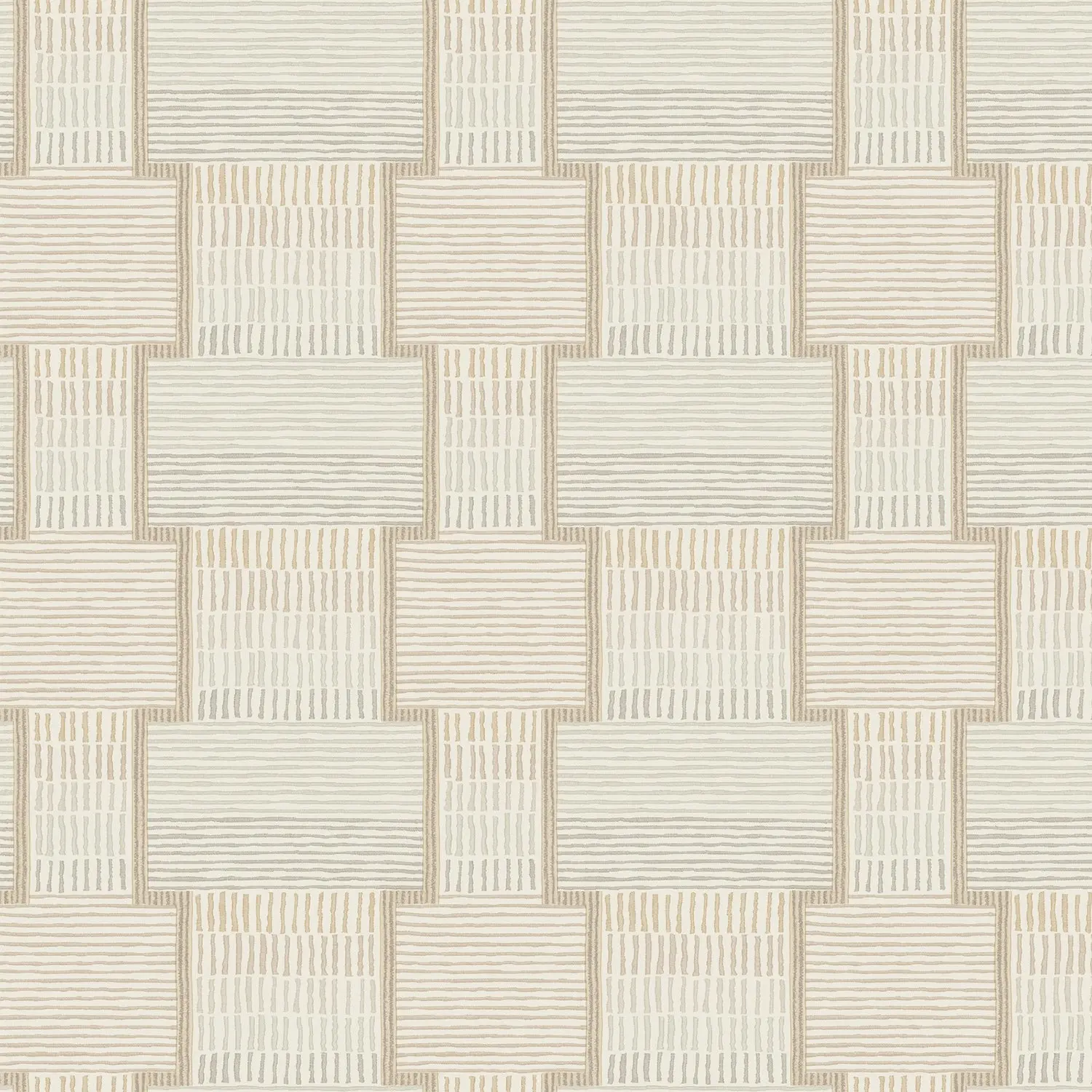 La Broderie Beige Wallpaper
