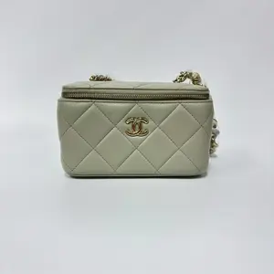 Pre-owned france Crossbody Bags Chanel mini cosmetic bag crossbody bag