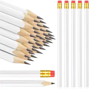 50 Count Triangular Grip Pencils Back to School Pencils First Day of School Pencils Wedding Pencils HB Graphite Pencil Pack Wood Pencils with Eraser for School Drawing Sketching Office Supplies