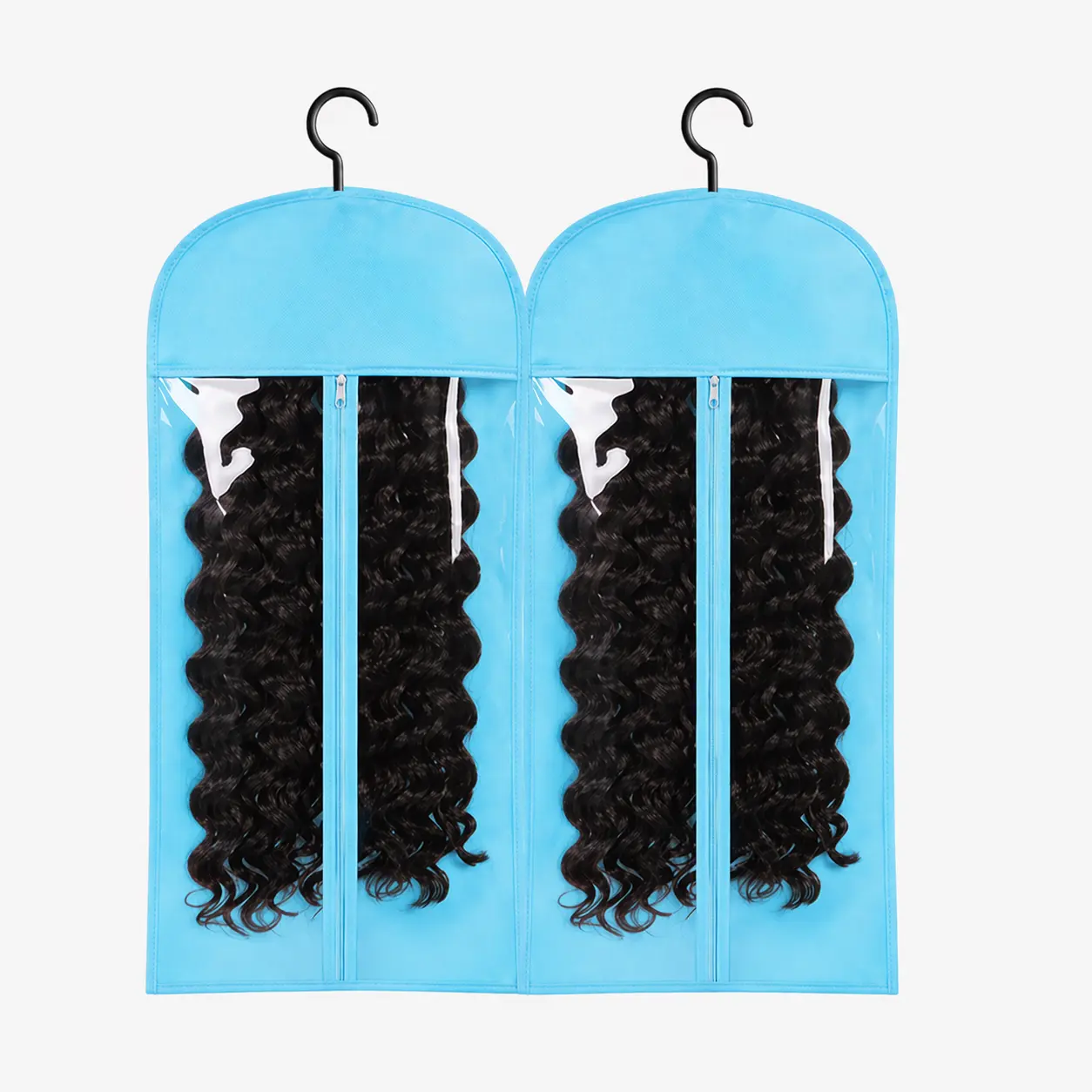 2/6PCS Hair Extension Holder 2026 New wig storage wig hanger Wig Bagfor Multiple Organizer for Multiple  Extensions Wigs & Accessories bag