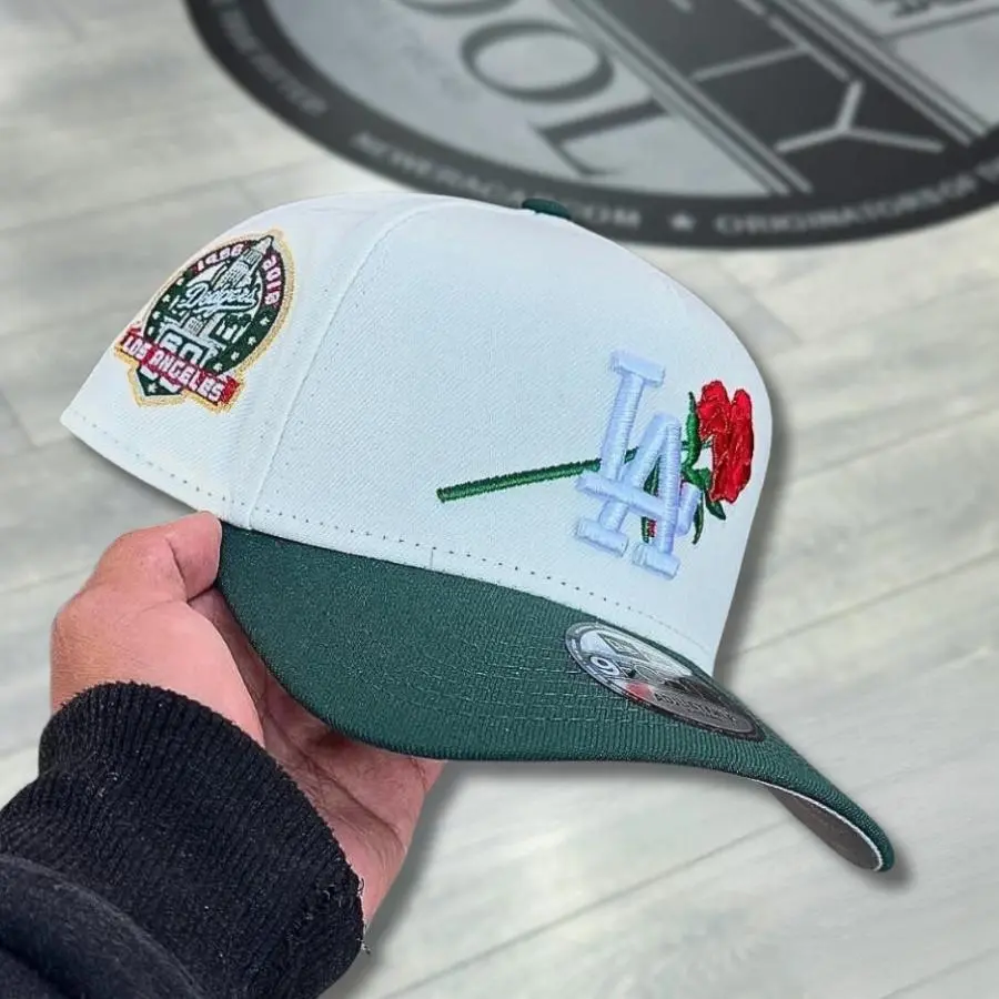 New Era MLB Baseball Snapback – Premium 59FIFTY Adjustable Hat with NY Yankees & LA Dodgers Team Logo, Flat Brim Urban Style, Comfortable Fit for Men, Women and Everyday Street Fashion