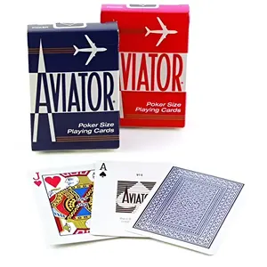 Aviator Poker Size Playing Cards, Colors May Vary
