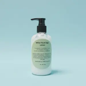 White Tea & Sage Lotion | Argan Oil Hydration