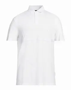 Armani Exchange White Polo Shirt