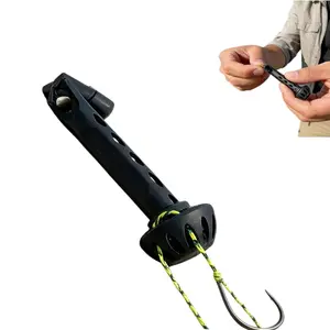 Fly Fishing Magnetic Fly Threader Fishing Anglers Tippet Threader, Universal Threading Aid, Easy to Thread Hooks, Fishing Accessory to Easily Rig Small Flies & Tippet on Water