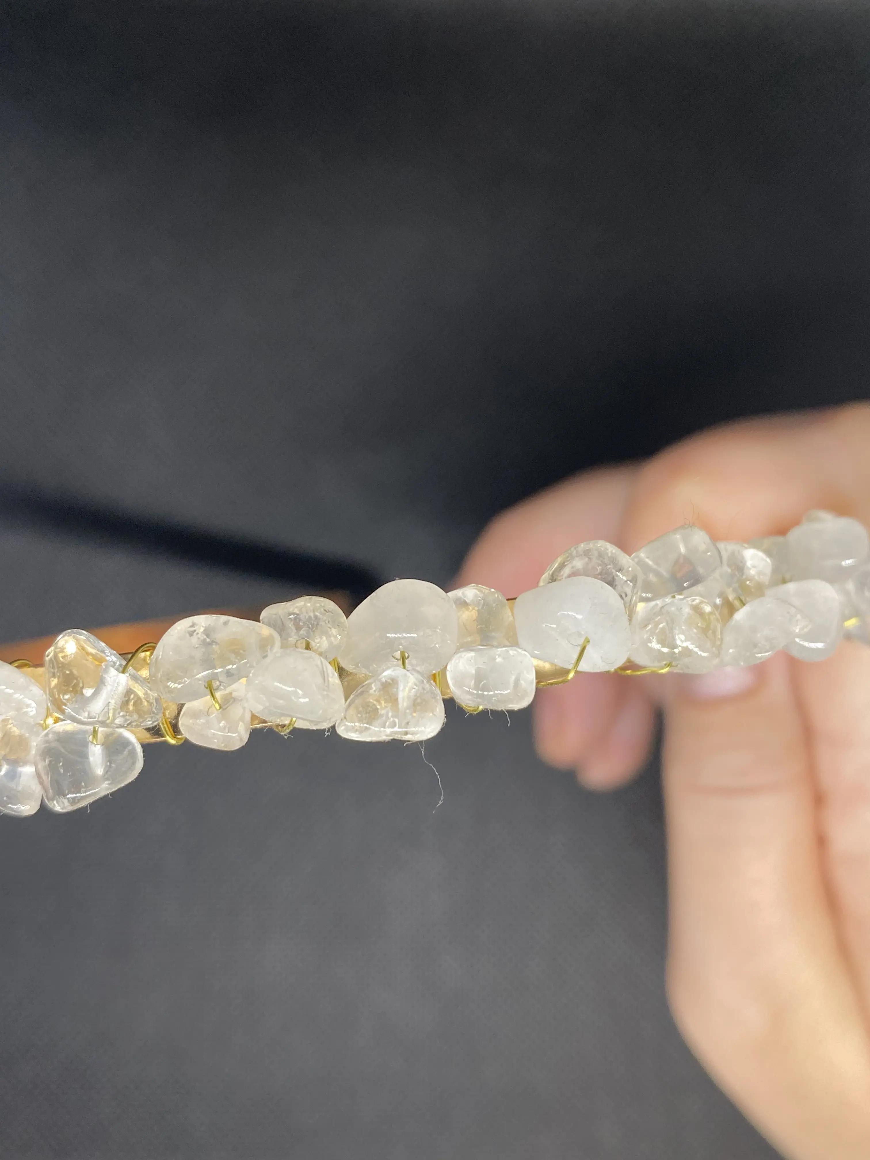 Clear Quartz Headband