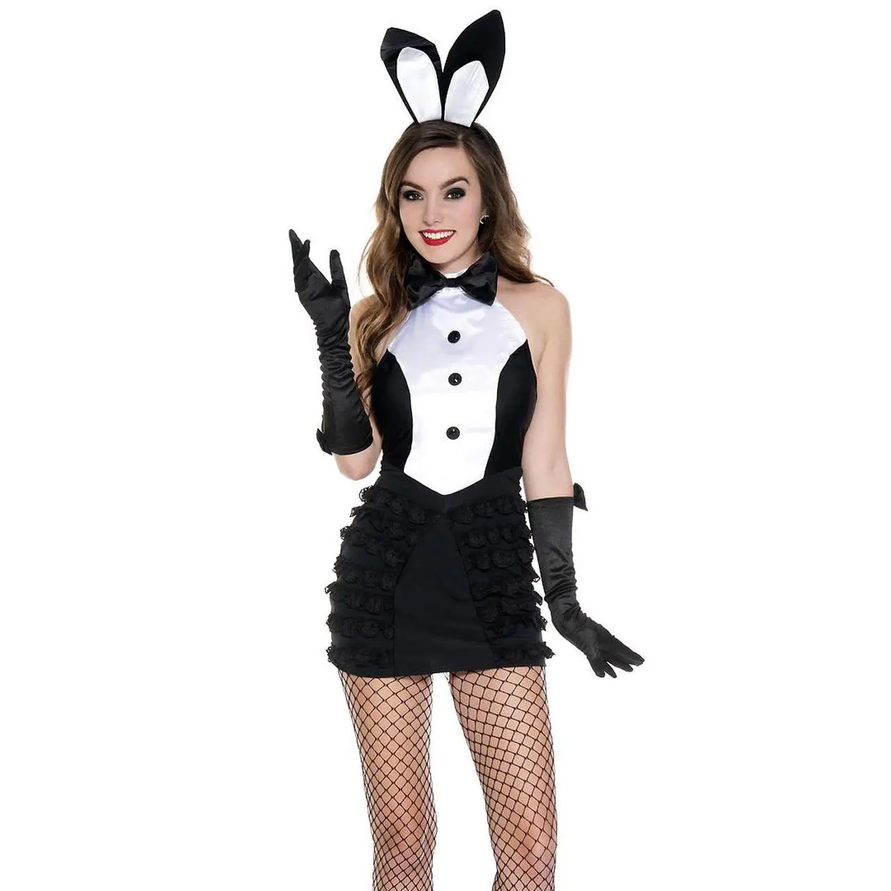 Teasing Tuxedo Bunny Costume