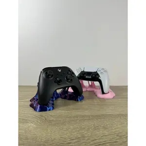 Sticky Slime Controller Holder Stand for Xbox PS5 - Gaming Gift for Gamers - 3D Printed Hand Sign Room and Desk Decor Gum Dock controller stand