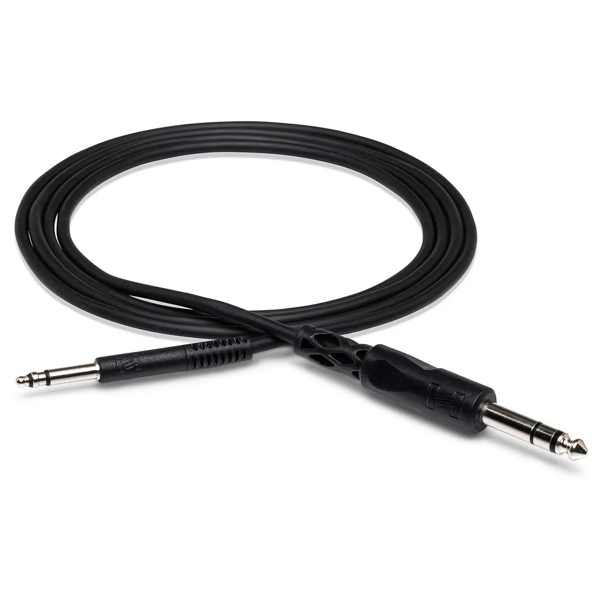 Hosa Technology Durable Audio Cable - 5' Length Single Cable, 1/4" Stereo TRS Male Plug to TT Male Bantam Plug
