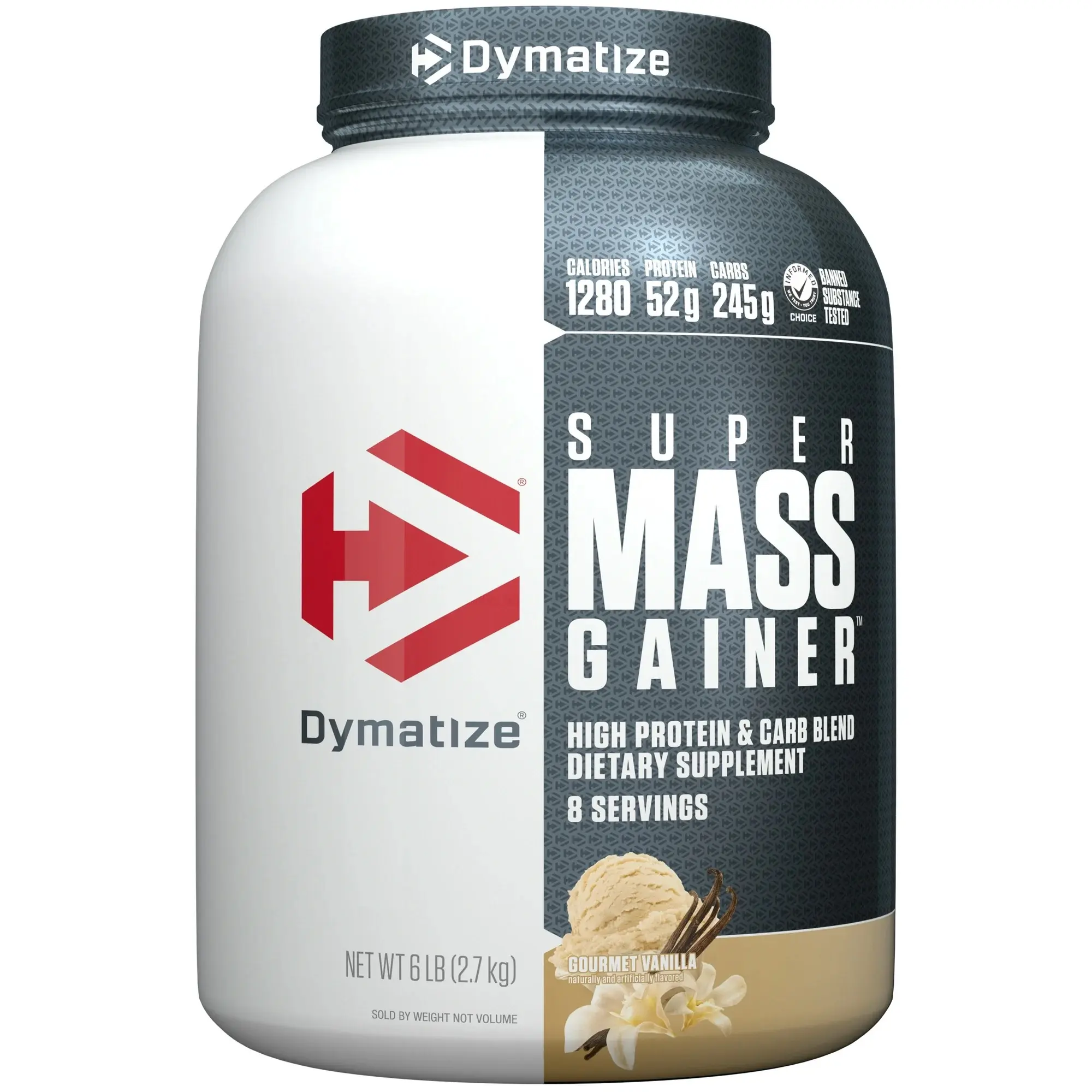 Dymatize Gourmet Vanilla Protein Powder - Smooth Athletic Fitness Supplement, Metabolism-Boosting Dietary Shake Mix with Minerals for Body Health, 8 Servings
