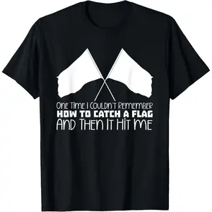Marching Band Colorguard Flag Twirling Funny Color Guard T-Shirt,Made in USA