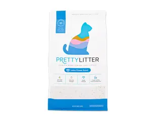 Pretty Litter Health Monitoring Multi-Cat Crystal Cat Litter - Lotus Blossom Scented, Lightweight