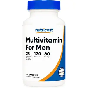 Nutricost Multivitamin for Men 120 Capsules - Vitamins and Minerals for The Healthy Man