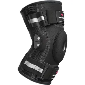 Hinged Knee Brace for Knee Pain Knee Support with Side Stabilizers Joint Pain Relief Arthritis Meniscus Tear ACL PCL  No Brand
