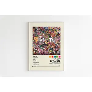 Mt. Joy Posters, Mt. Joy Poster, Mt. Joy, Album Cover Poster, Poster Print Wall Art,