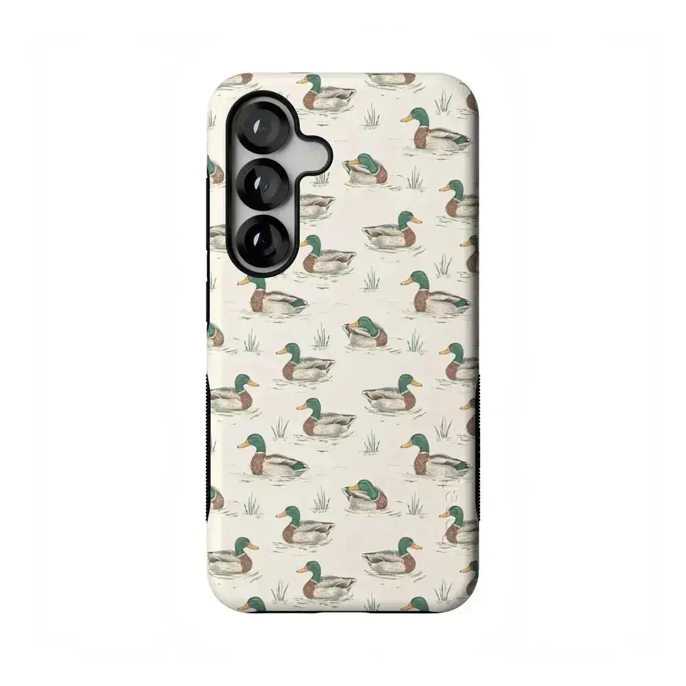 Casely Galaxy S25 Case | The Boyfriend Collection | Mallard & Co. | Bold Protective Design | Compatible with MagSafe