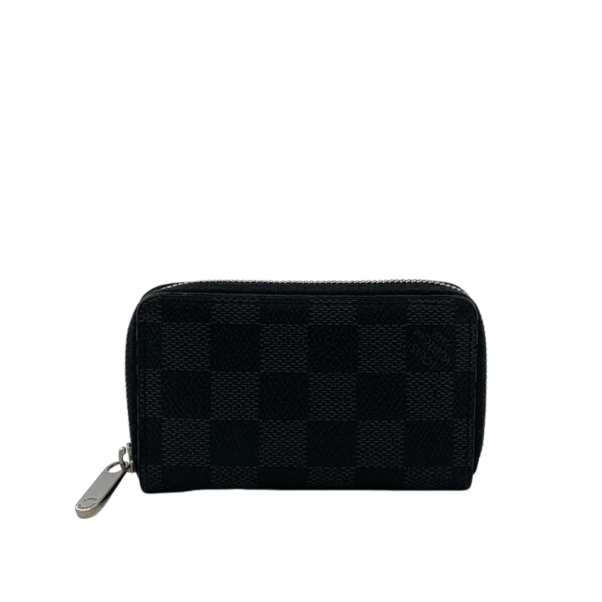 Pre-owned Louis Vuitton Excellent Clutches & Wristlets RDLTB Zippy Coin Purse Vertical