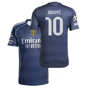 10# Mbappe 25 26 Away Short Sleeve Soccer Jersey Football Jersey