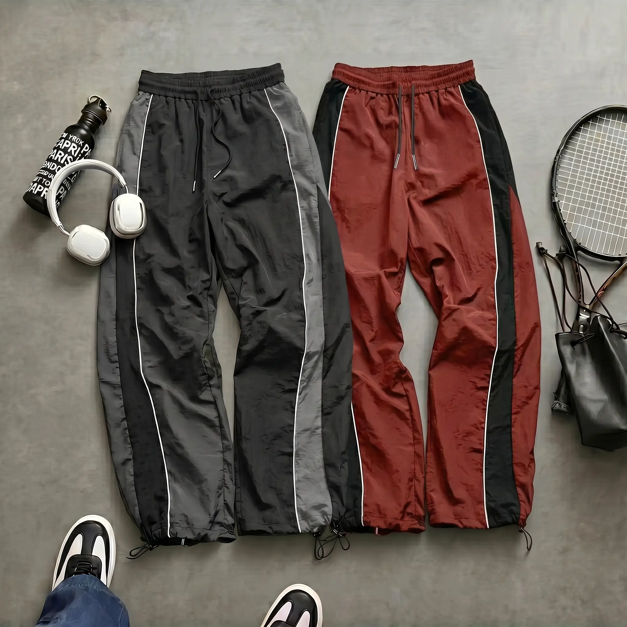 208 Black + Red