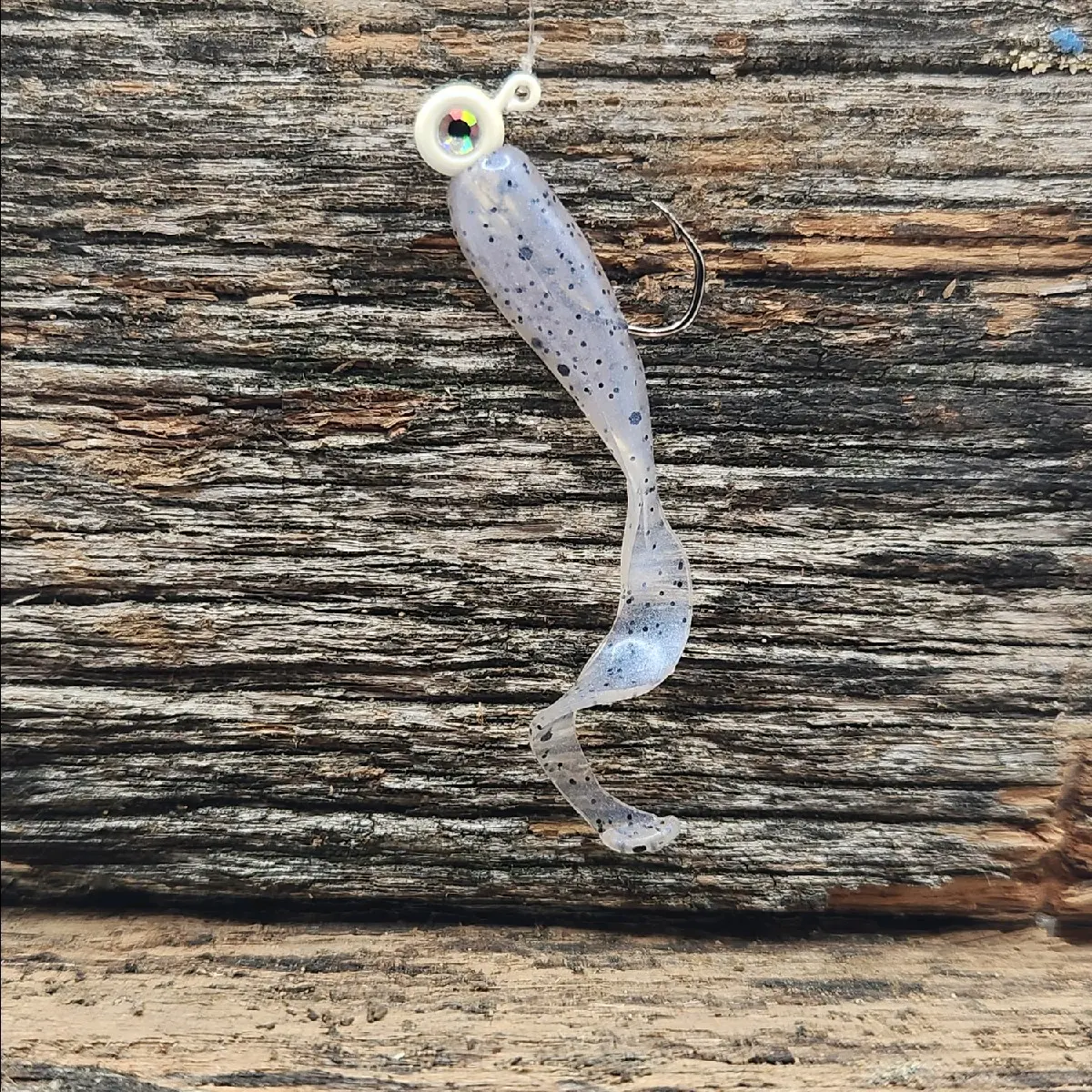 Monkey Milk Curly Kicker Crappie Bait