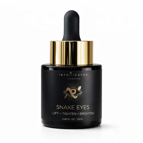 Intoxicated Cosmetics Snake Eyes Eye Serum 0.68 FL OZ (20 mL) - Lifting Formula for Daily Moisture and Eye Contour