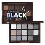 15-Color Eyeshadow Palette Collection - 12 Unique Palettes with Matte, Shimmer, Satin & Metallic Finishes - Cool, Warm & Vibrant Tones - Highly Pigmented, Long-Lasting, Waterproof - Perfect for Daily Wear, Festivals, Halloween, Glitter Palette,,familyfun