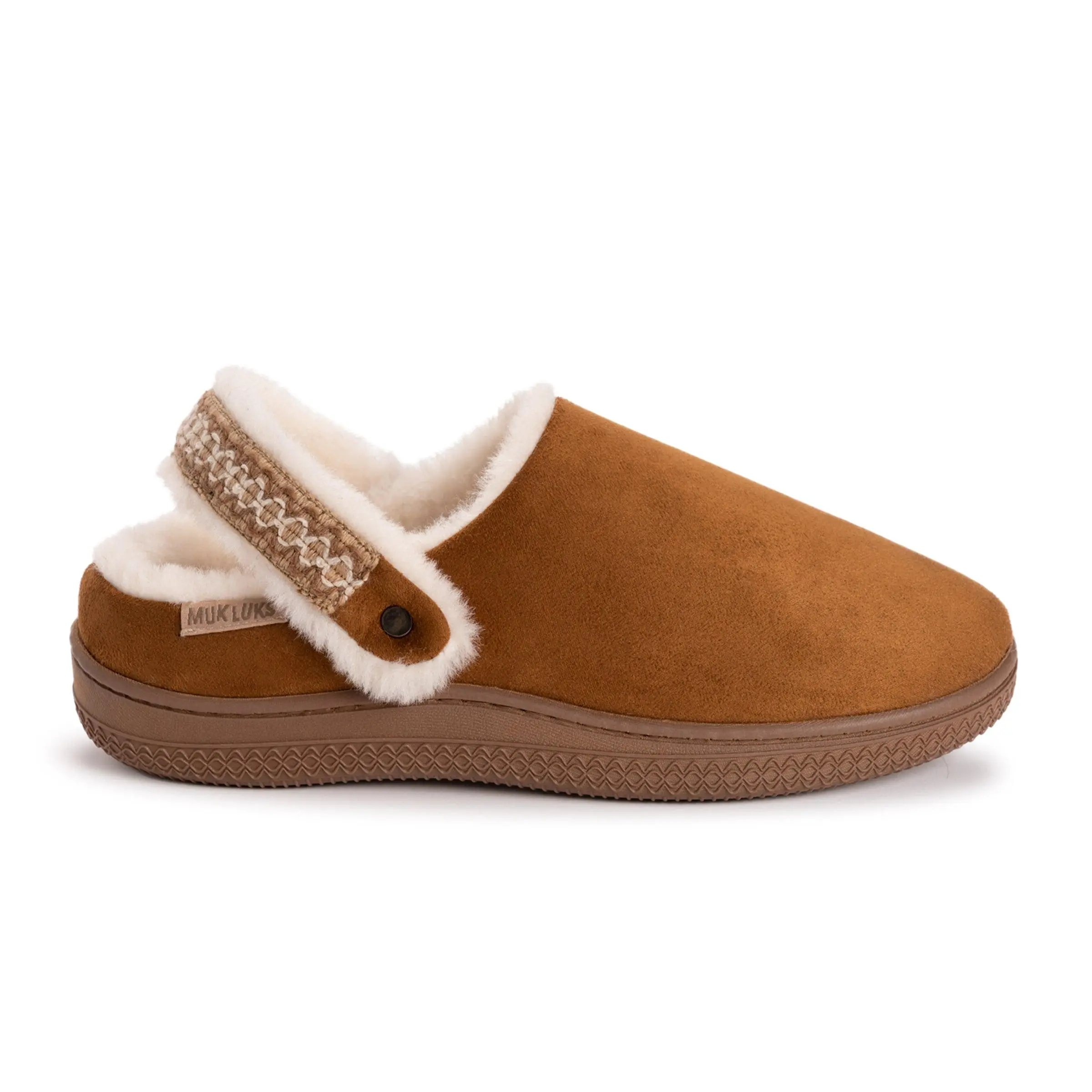 Muk Luks Women's Chestnut Convertible Clogs, Casual Slipper Shoes with Classic Style and Slip-On Slide Design Convenience, Foot Clogs