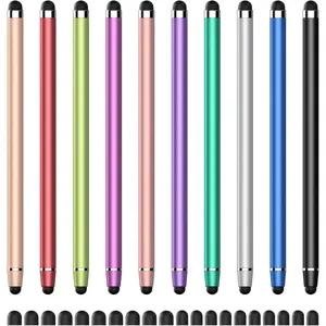 Z-RGP11 Stylus Pen for Touchscreen,2 in 1 High Precision and Sensitivity Stylus,Stylus Pen for iPad/iPhone/Android/Samsung Smartphone and Tablets,Compatible with All Touch Screens(10 Colors Stylus)