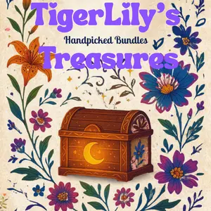 TigerLily's Customized Bundles Hand Crafted Bundles with Pens Stickers Notebooks & More Sizes 10-50 Items Book Essentials Office Supplies Gifts Easter Basket filler