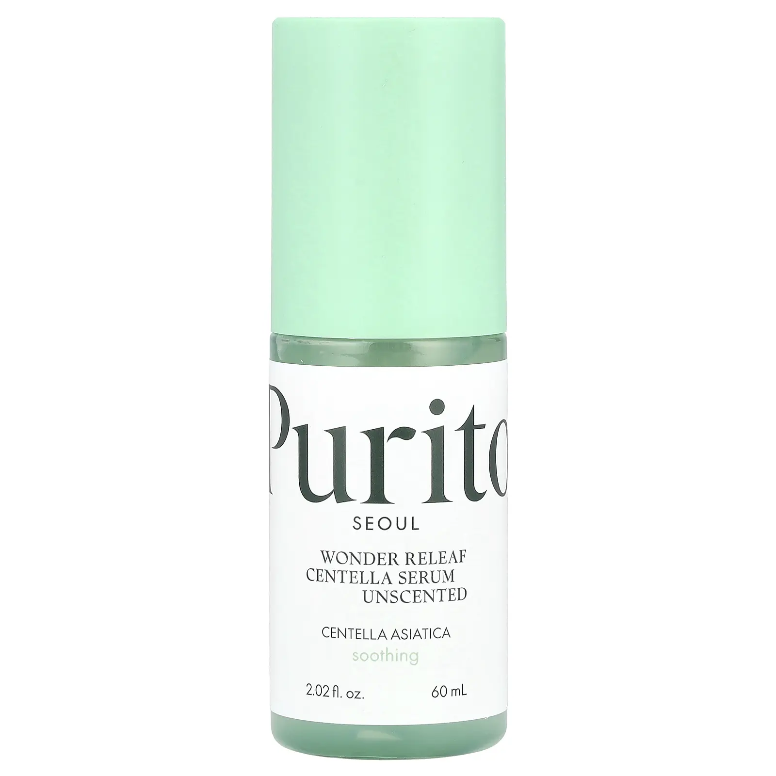 Purito Wonder Releaf Centella Serum, Unscented , 2.02 fl oz (60 ml)