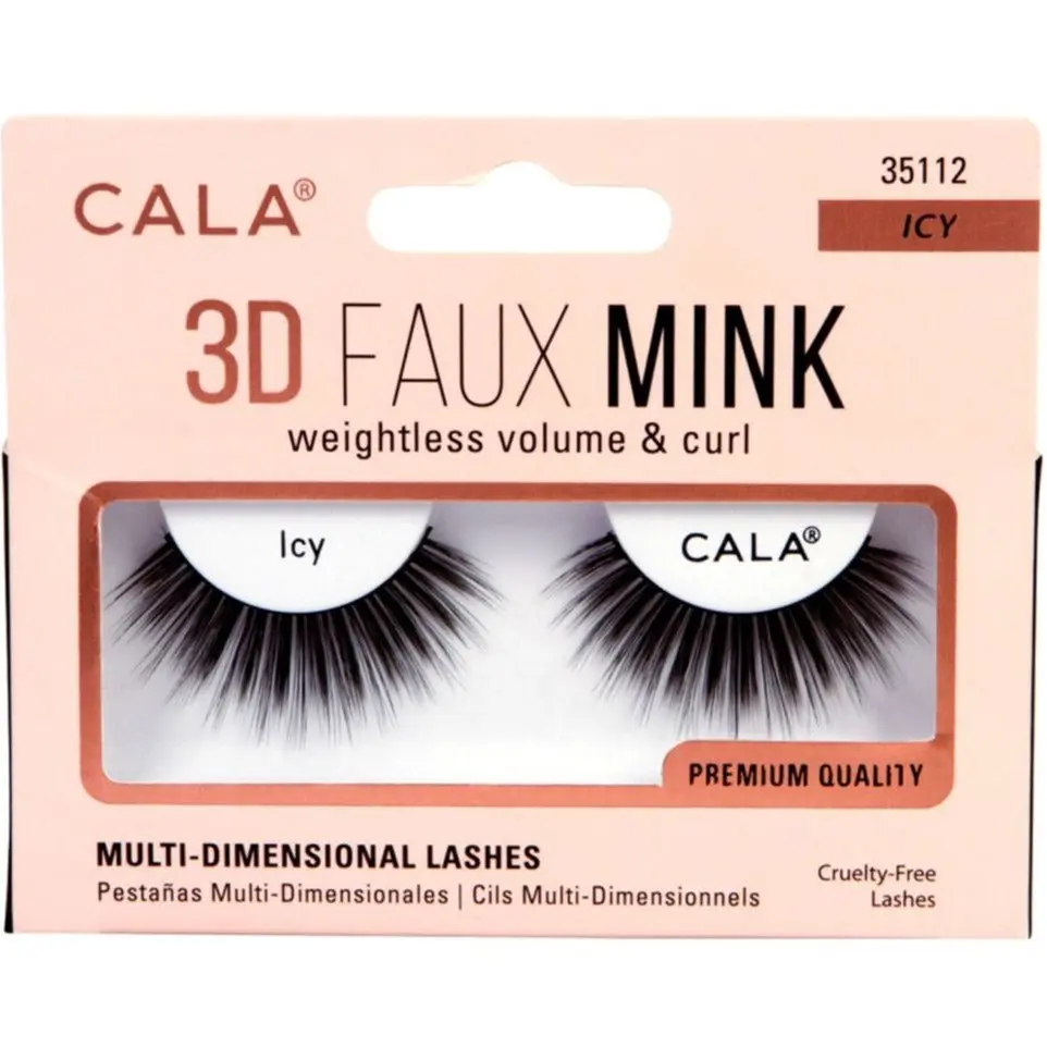 CALA 3D Faux Mink Lashes: Icy