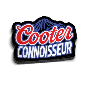 Cooter Connoisseur Sticker - Sarcastic Vinyl Sticker - Funny Sticker - Parody Sticker
