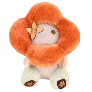 Sunflower Plush Keychain, Cute Flower Pendant for Backpacks, Handbag Charm for Women and Girls, Adorable Accessory for Bags