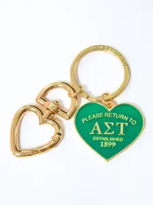 Alpha Sigma Tau Please Return Key Ring