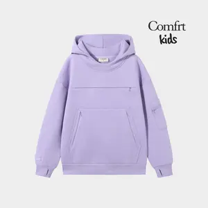 [COMING SOON] Comfrt | Kid Snak Hoodie | Kids Hoodie With Snack Pockets Lined Fleece Hoodie