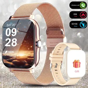 2026 Upgrade New Smartwatch, Supports Call Function, Full Touch Wireless, Touchscreen Smartwatch, Fits Android & iOS Phones, Perfect Gift for Mother's Day