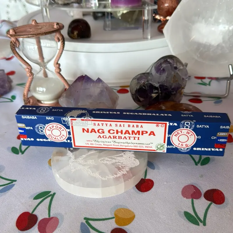 Nag Champa Incense Stick Pack – Sacred Aroma of Peace & Spiritual Awakening