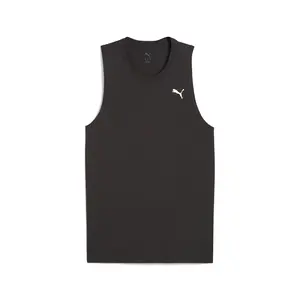PUMA Mens Train All Day Tech Men Tank  Casual - Black