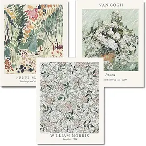 1/3PCS Mother's Day Gift,Flower Diamond Painting Set,5D Adult Beginner Diamond Painting Set,DIY Art Full Diamond Dot Home Wall Decoration Gift