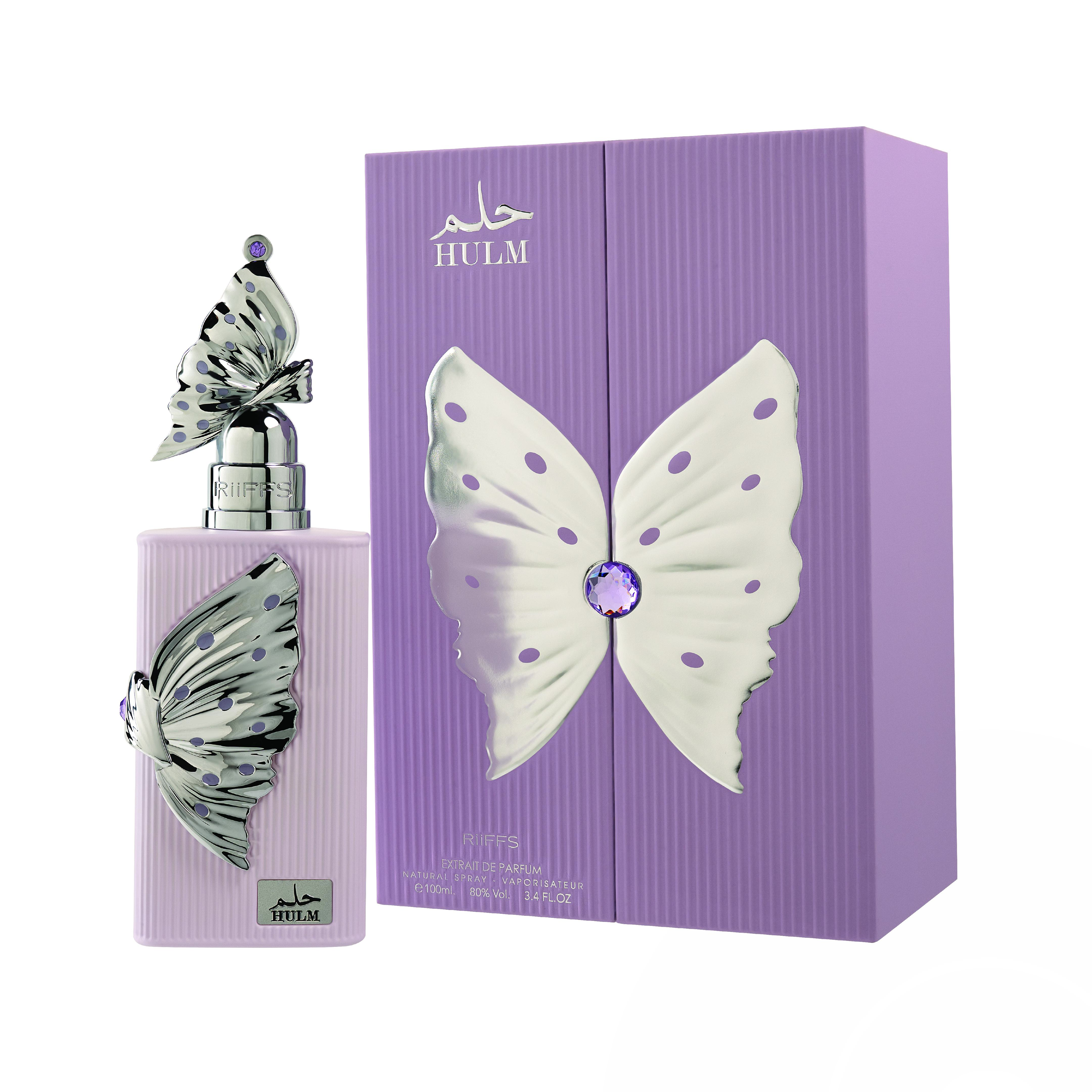Riiffs Hulm Women's Eau De Parfum (Edp) - Fresh Citrus, Fruity & Woody Amber Rose Scent, 3.4 fl oz Alcohol-Infused Spray, Paraben-Free Beauty Perfume, All Seasons Daily Wear, Single Item (3 to 3.9 fl oz Range)