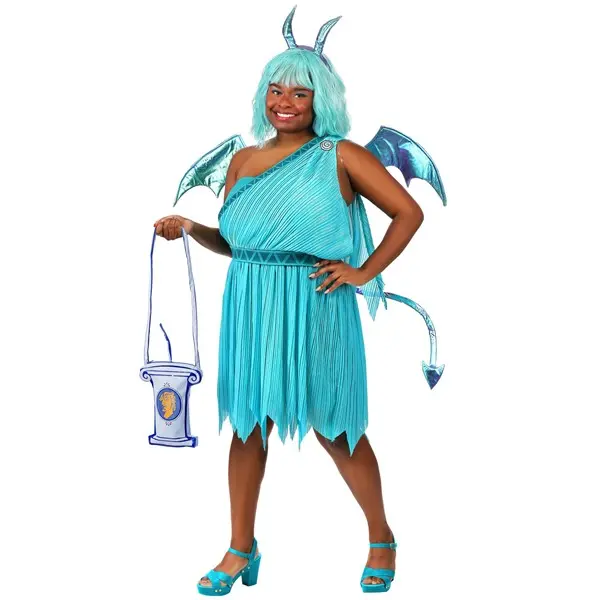 Plus Size Disney Hercules Panic Costume Dress for Women (© Disney)
