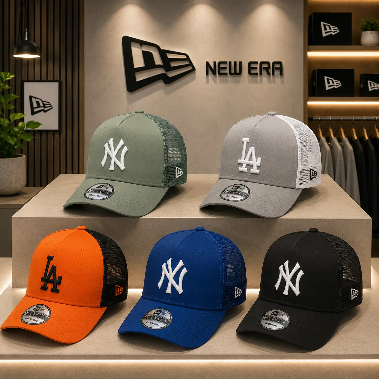 MLB New York Yankees Los Angeles Dodgers Mesh Snapback Baseball Hat Trucker Cap Adjustable Fit MLB New York Yankees Los Angeles Dodgers Mesh Snapback Baseball Hat Trucker Cap Adjustable Fit